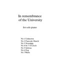 In Remembrance of the University